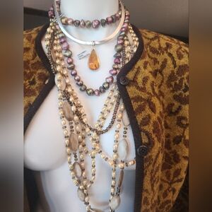 Brand New~Elegant Sterling Silver Pendant In CITRINE